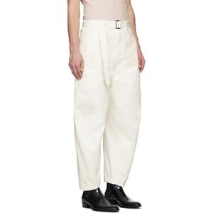 NWT Lemaire Off White Twisted Denim Trousers